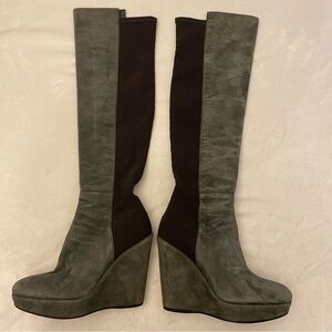 Stuart Weitzman Demiswoon Suede Boots For Scoop